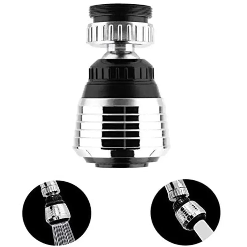 Extensor de Torneira 360° Rotativo – Alta Pressão & Poupador de Água