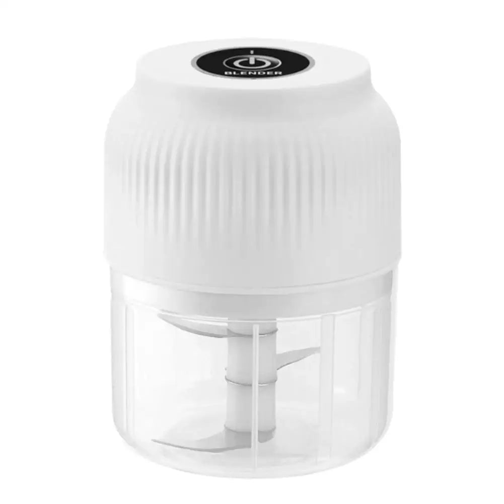 Picador Elétrico Recarregável – Alho, Gengibre & Legumes | 30W